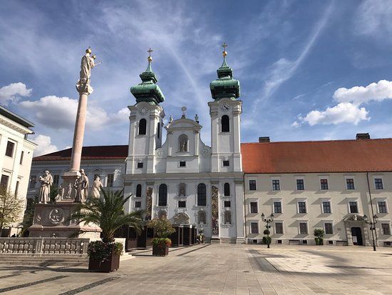 Gyor Old Town Area