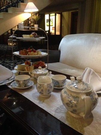 Afternoon Tea At the Ashdown Park Hotel