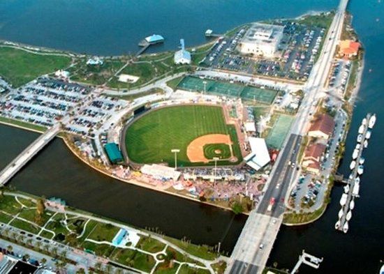 Jackie Robinson Ballpark and Statue